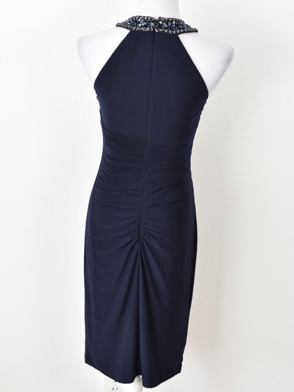 Cache Beaded Sheath Cocktail Dress NEW - 4 - Picture 8 of 12